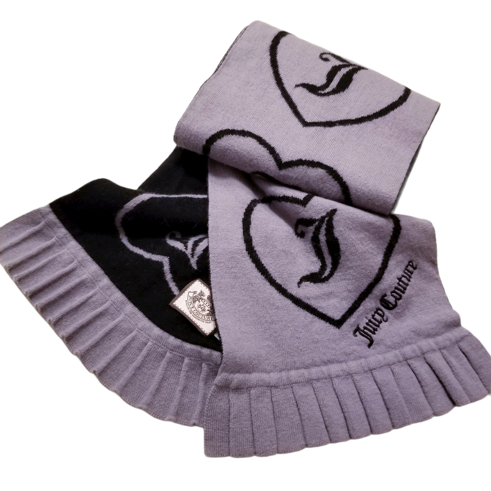 *FREE ADD ON* Juicy Couture Heart Prints Scarf
